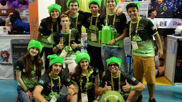 Alunos do Brasil conquistam primeiro lugar em torneio de robótica na Austrália