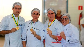 DNA de campeão: família de confeiteiros coleciona vitórias na Olimpíada do Conhecimento e no mercado de trabalho