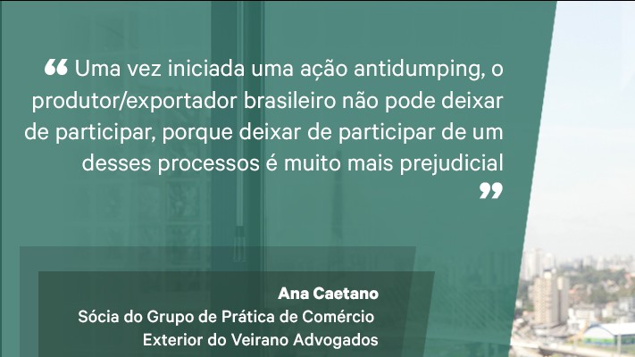 Antidumping não foi criado para proteger ineficiência nem improdutividade, diz Ana Caetano