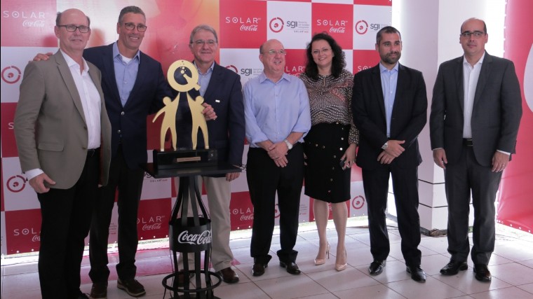 Com apoio do SESI e do SENAI, empresa conquista prêmio nacional da Coca-Cola