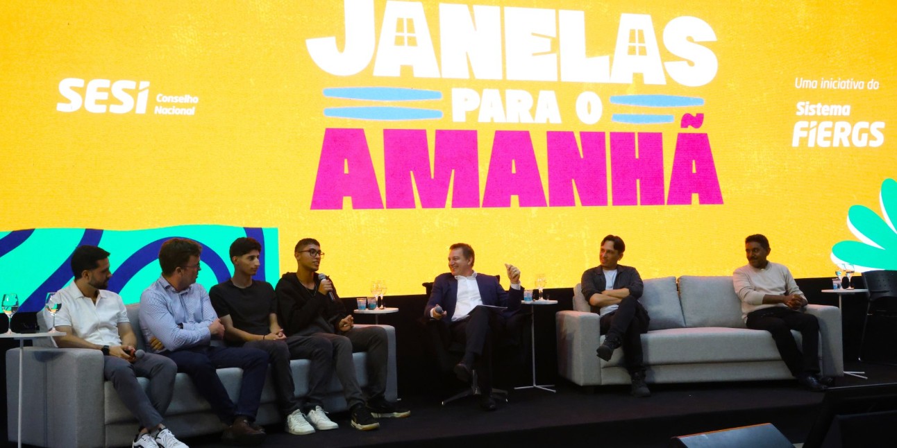 O seminário de encerramento da primeira edição do Janelas para o Amanhã marcou o fim do ciclo 2025 do projeto. Foto: Dudu Leal