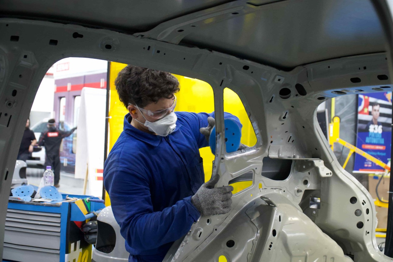 Mais de 370 jovens disputam vagas na delegação brasileira da WorldSkills, que acontecerá em 2026, em Xangai, na China. Foto: Gabriel Pinheiro/CNI