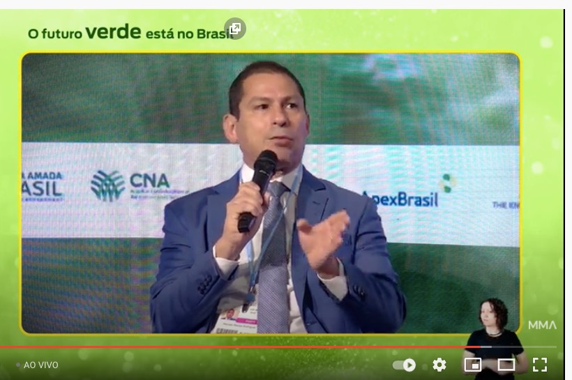 Marcelo Ramos, vice-presidente da Câmara, fala sobre a regulamentação do mercado de carbono no Brasil