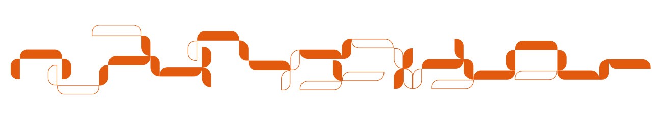 Imagem gráfica laranja na horizontal