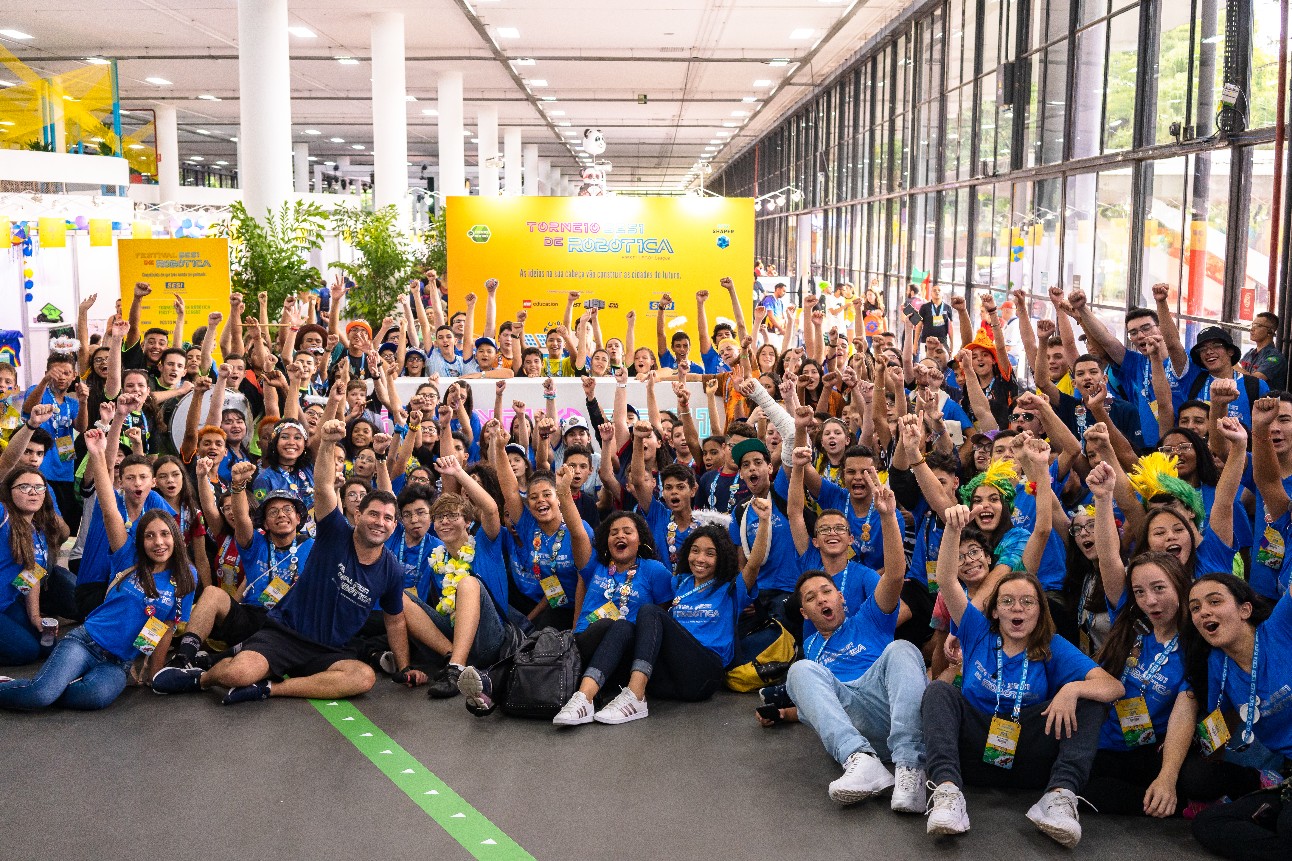 No início do ano passado, o Festival SESI de Robótica reuniu mais de 1.500 competidores