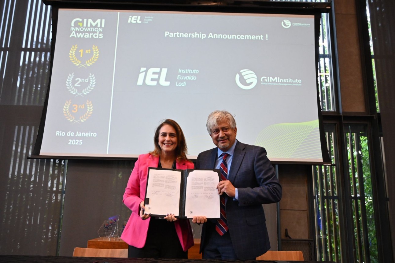 O CEO do GIMI, Hitendra Patel, destacou no Rio de Janeiro a importância da mentalidade inovadora e do olhar para o futuro.