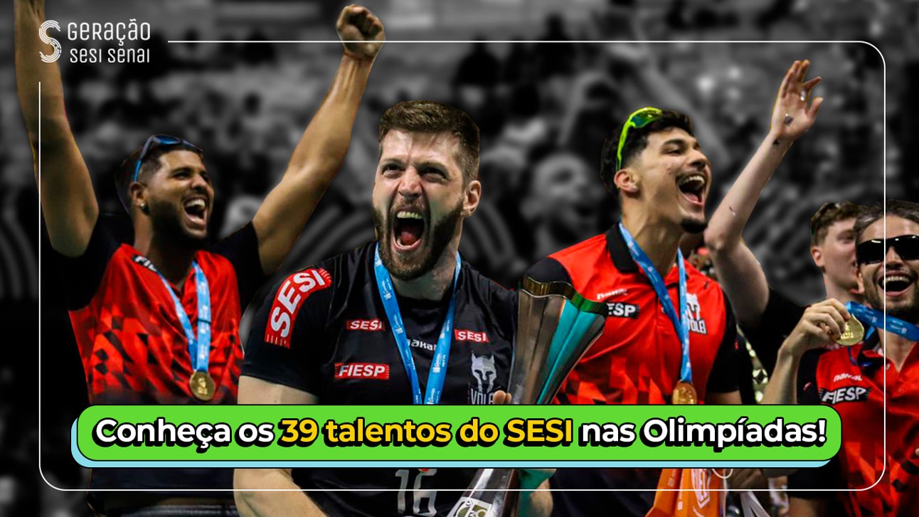 Plantando a semente do esporte, colhendo atletas olímpicos