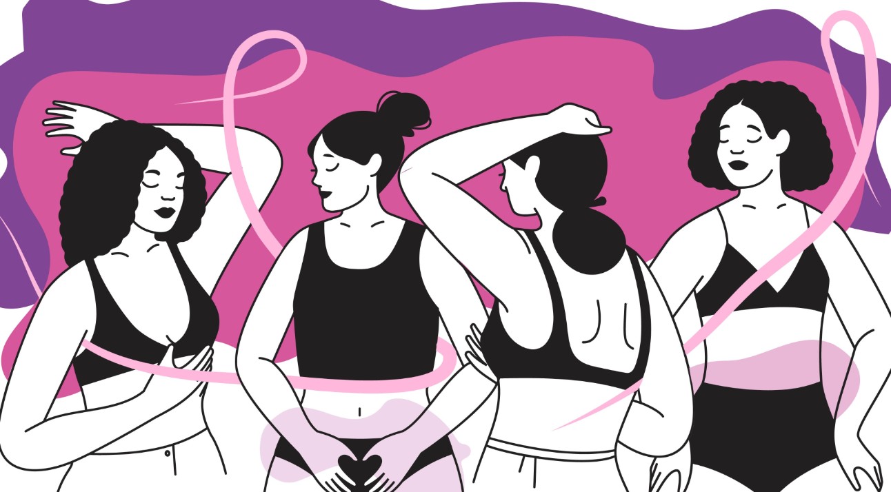 Outubro Rosa reforça a importância da prevenção e do cuidado integral com a saúde feminina.
Arte: Juliana Bezerra