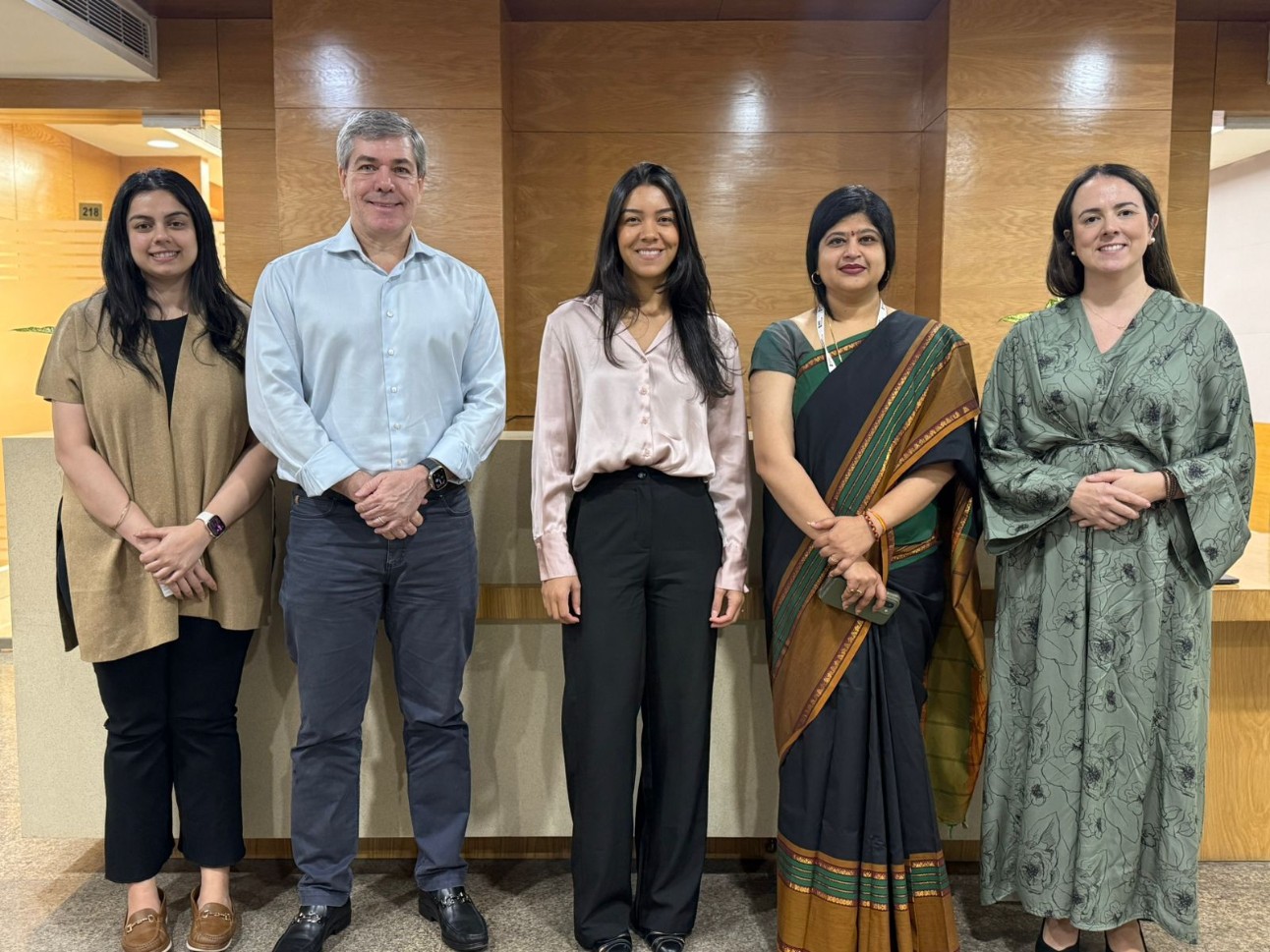 Representantes da indústria brasileira e autoridades indianas se reúnem em Nova Délhi para discutir inovação, internacionalização de empresas e novas oportunidades de parceria. Foto: Divulgação FIEG